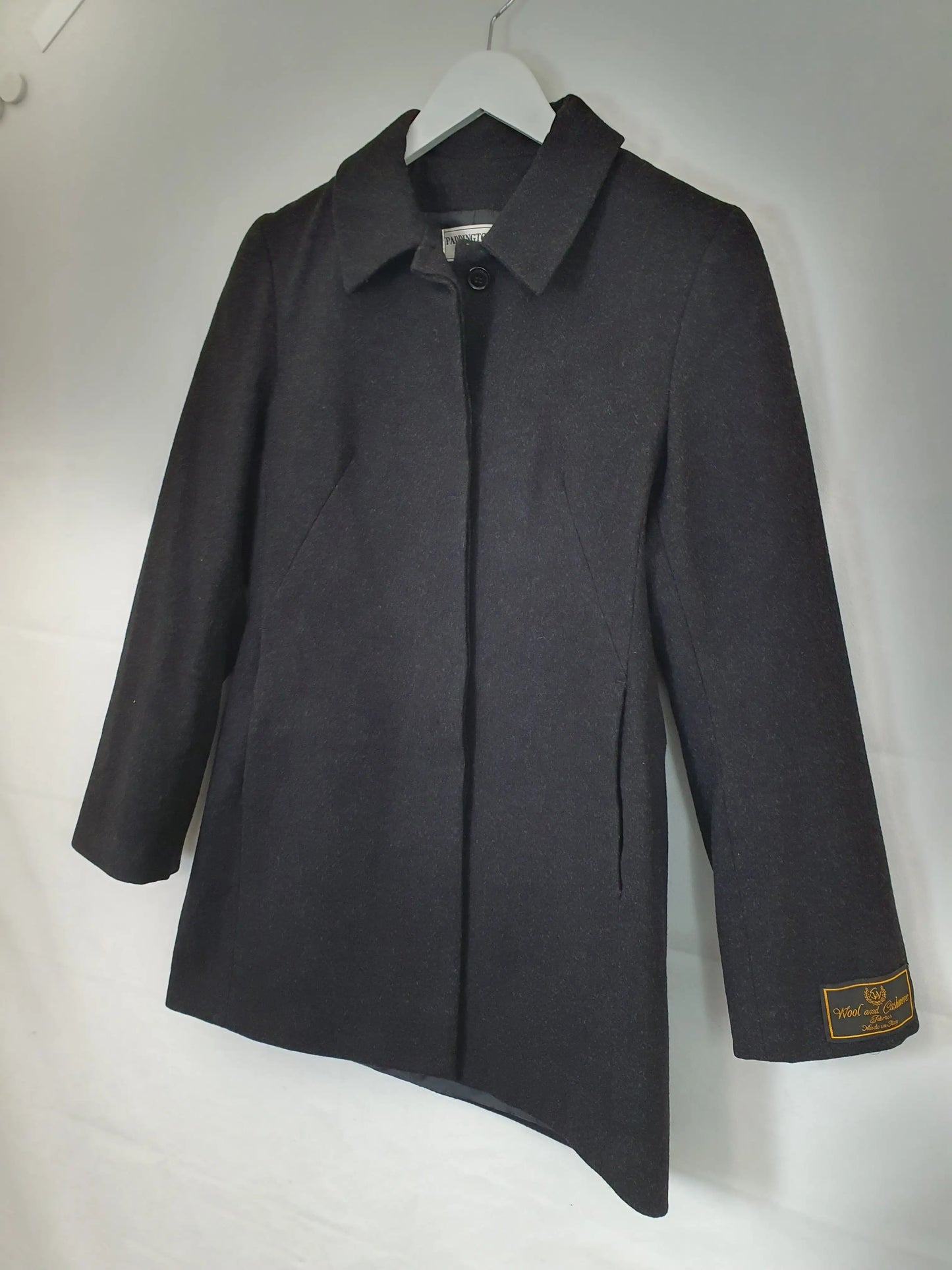 Paddington Gold Exclusive Wool & Cashmere Coat Size 10 by SwapUp-Online Second Hand Store-Online Thrift Store