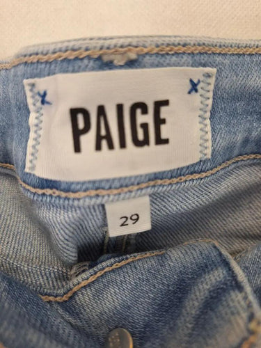 Paige Raw Hem Cindy Jeans Size 10 by SwapUp-Online Second Hand Store-Online Thrift Store
