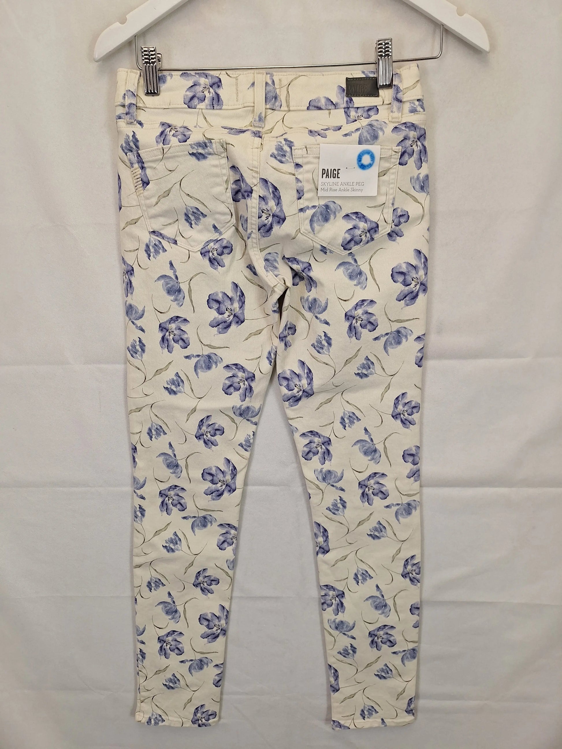 Paige X Liberty Skyline Ankle Jeans Size 8 by SwapUp-Online Second Hand Store-Online Thrift Store