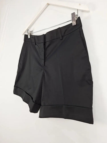 Paul & Shark Charcoal Suiting Double Hem Shorts Size S by SwapUp-Online Second Hand Store-Online Thrift Store