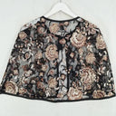 Peek & Beau Rose Gold Elegant Sheer Cape Size S by SwapUp-Online Second Hand Store-Online Thrift Store