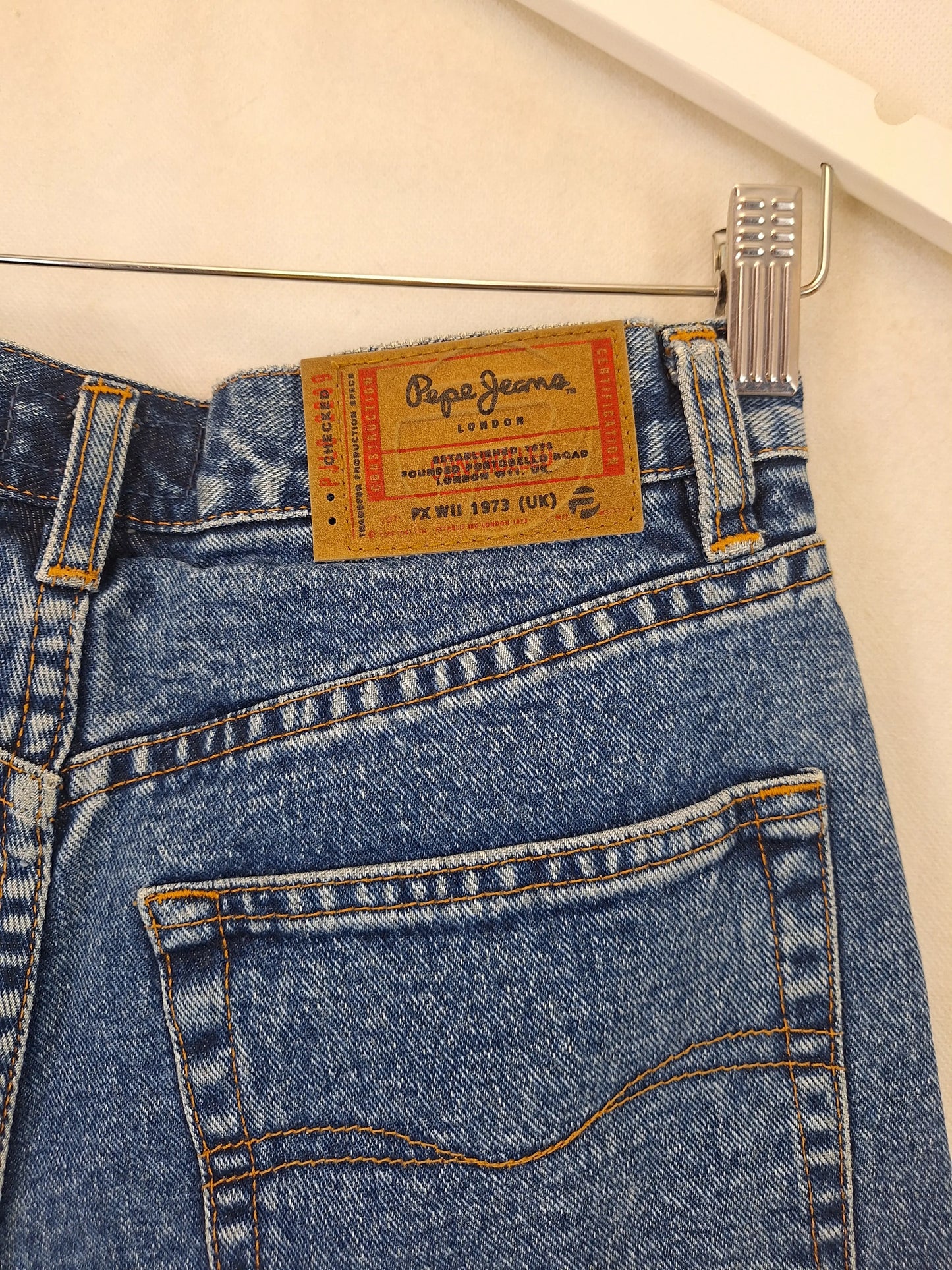 Pepe Jeans Mid Blue Straight Denim Jeans Size 10 by SwapUp-Online Second Hand Store-Online Thrift Store