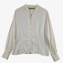 Perri Cutten Pearl V Neck Button Up Blouse Size 12 by SwapUp-Online Second Hand Store-Online Thrift Store