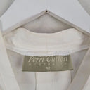 Perri Cutten Pearl V Neck Button Up Blouse Size 12 by SwapUp-Online Second Hand Store-Online Thrift Store