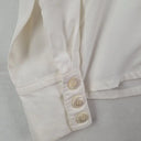 Perri Cutten Pearl V Neck Button Up Blouse Size 12 by SwapUp-Online Second Hand Store-Online Thrift Store