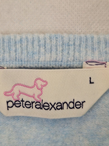 Peter Alexander Sparkly Mottle Blue Knit Camisole Top Size L by SwapUp-Online Second Hand Store-Online Thrift Store