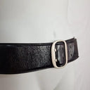 Peter Lang Y2K Style Thick Genuine Leather Belt Size 38/96 by SwapUp-Online Second Hand Store-Online Thrift Store