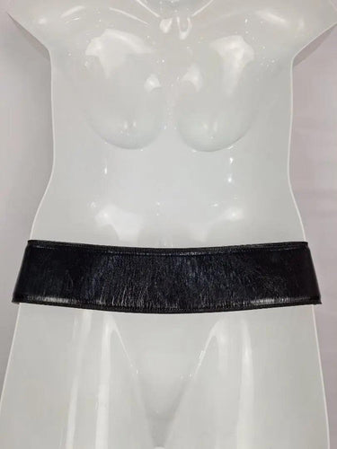 Peter Lang Y2K Style Thick Genuine Leather Belt Size 38/96 by SwapUp-Online Second Hand Store-Online Thrift Store