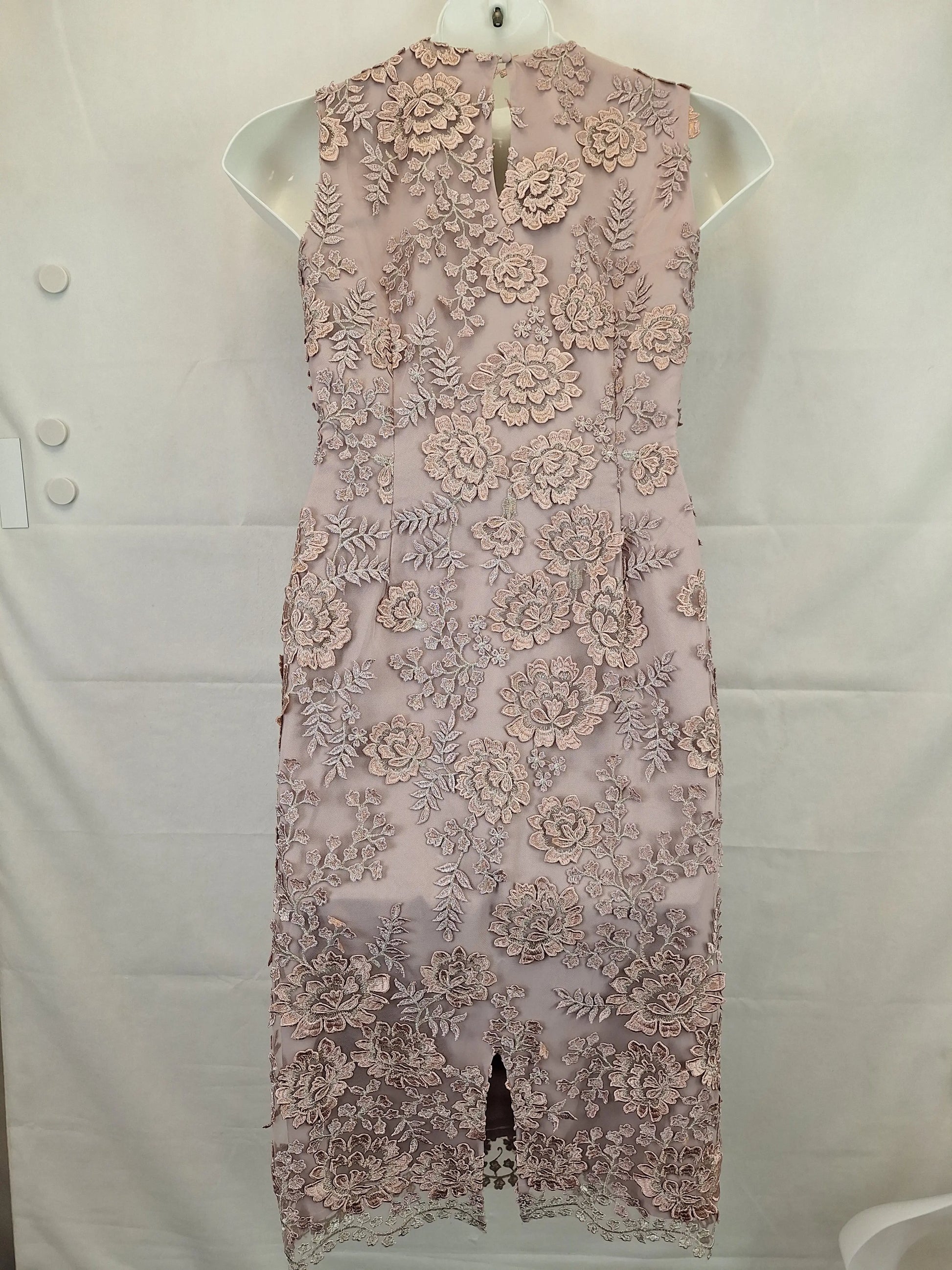 Phase Eight Elegant Evening Lace Midi Dress Size 12 by SwapUp-Online Second Hand Store-Online Thrift Store