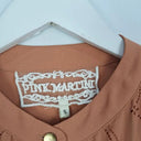 Pink Martini Nude Scalloped Frill Top Size S by SwapUp-Online Second Hand Store-Online Thrift Store