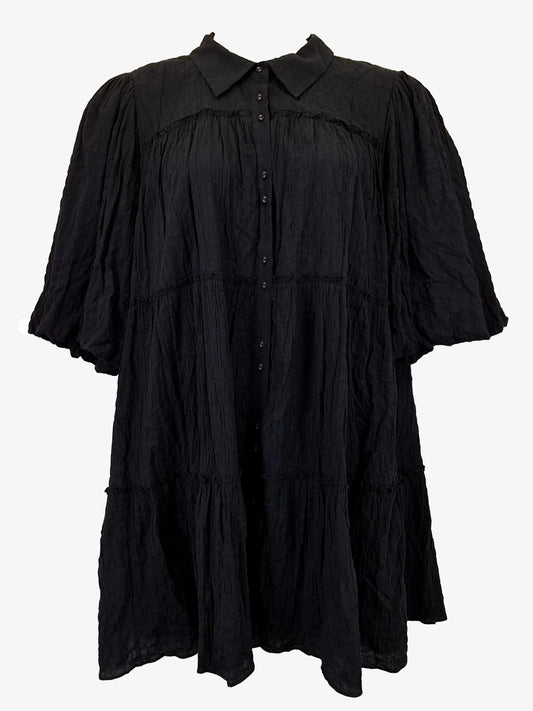 Piper Babydoll Smock Shirt Mini Dress Size 16 by SwapUp-Online Second Hand Store-Online Thrift Store