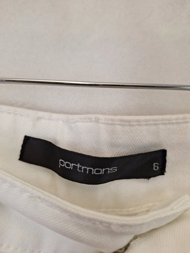 Portmans Classic High Rise Flare Jeans Size 6 by SwapUp-Online Second Hand Store-Online Thrift Store