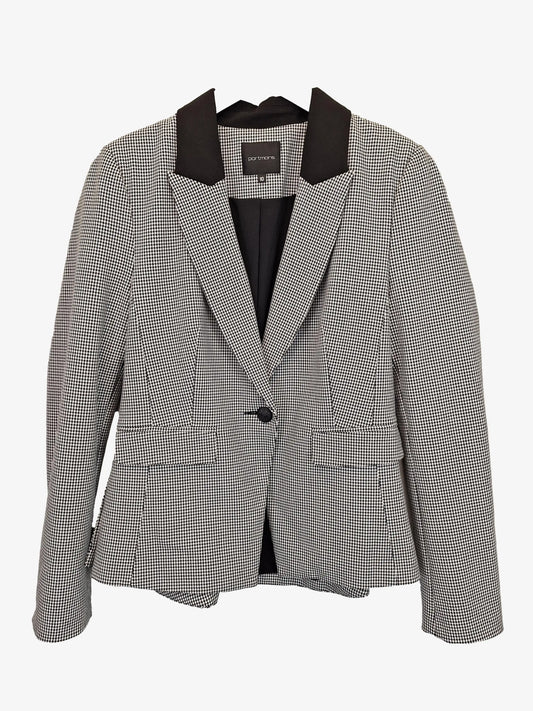 Portmans Houndstooth Blazer Size 10 by SwapUp-Online Second Hand Store-Online Thrift Store