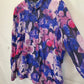 Portmans Lavender Multi Floral Sheer Blouse Top Size 18 by SwapUp-Online Second Hand Store-Online Thrift Store