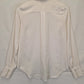 Portmans Off White Silver Cuff Work Shirt Size 6 by SwapUp-Online Second Hand Store-Online Thrift Store