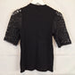 Portmans Stylish Lace Puff Sleeve Top Size S by SwapUp-Online Second Hand Store-Online Thrift Store