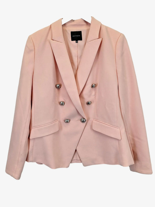 Portmans Tailored Blush Pink Blazer Size 14 by SwapUp-Online Second Hand Store-Online Thrift Store