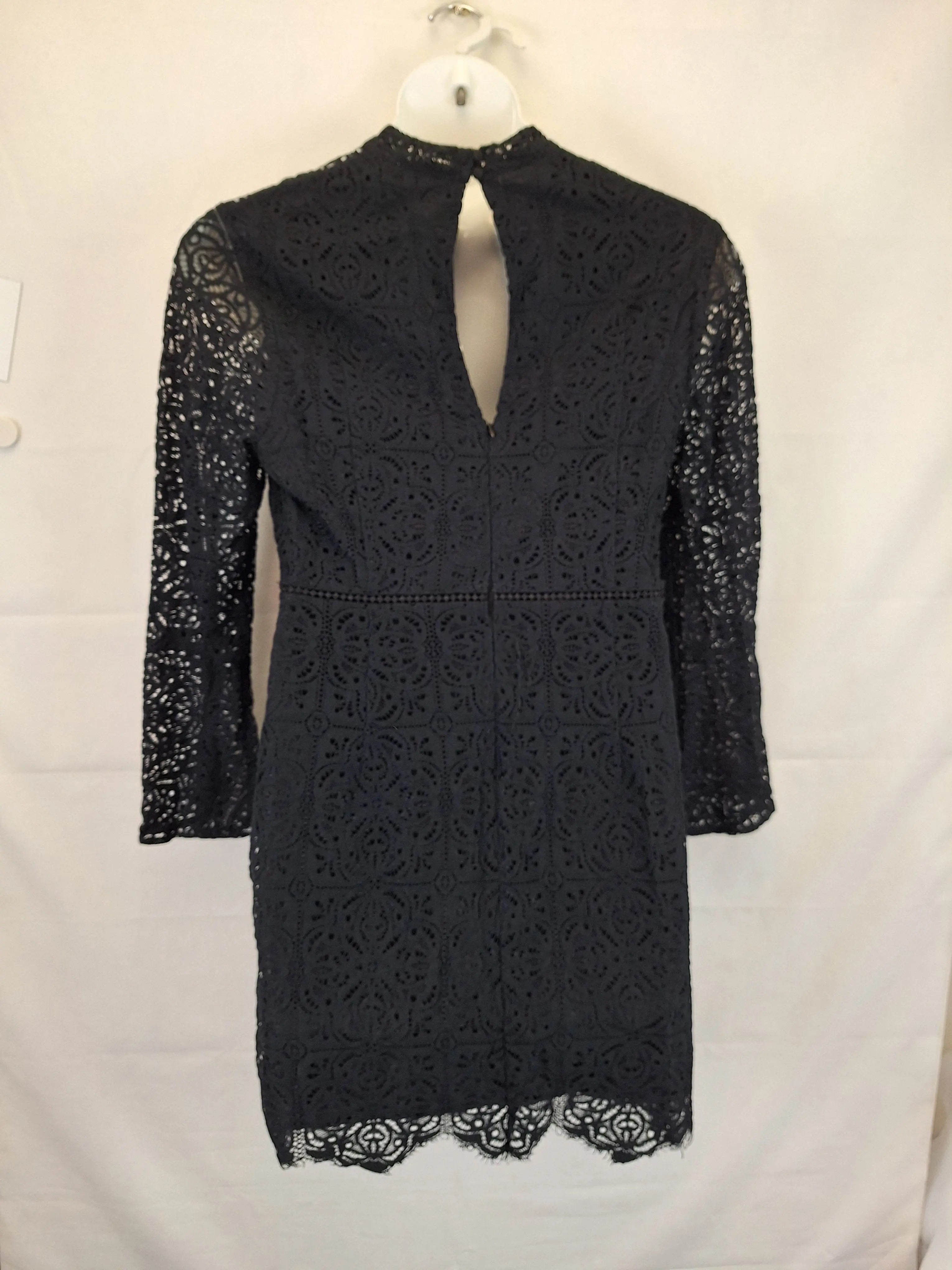 Portmans Tailored Lace Evening Midi Dress Size 16 SwapUp