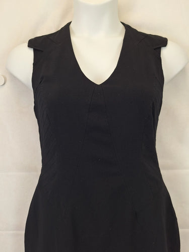 Portmans Tailored V Neck Mini Dress Size 12 by SwapUp-Online Second Hand Store-Online Thrift Store