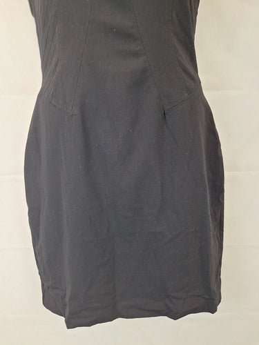 Portmans Tailored V Neck Mini Dress Size 12 by SwapUp-Online Second Hand Store-Online Thrift Store