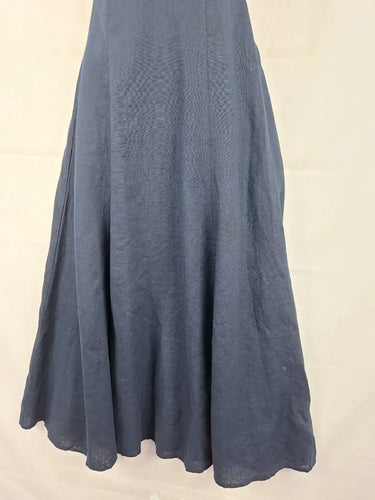 Posse Classic Navy Linen Dress Size XS by SwapUp-Online Second Hand Store-Online Thrift Store