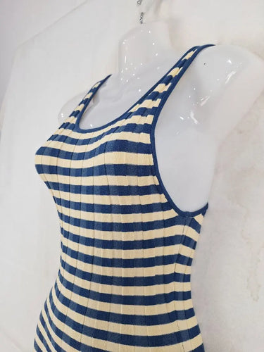 Posse Everyday Ribbed Stripped Dress Size XS by SwapUp-Online Second Hand Store-Online Thrift Store