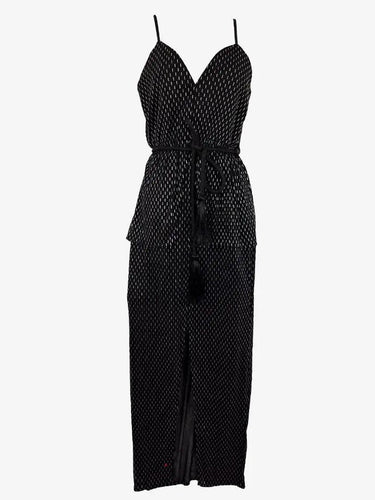Premonition Silver Lining Evening Maxi Dress Size 10 by SwapUp-Online Second Hand Store-Online Thrift Store