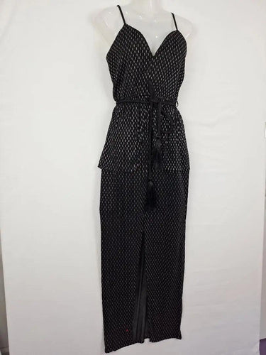 Premonition Silver Lining Evening Maxi Dress Size 10 by SwapUp-Online Second Hand Store-Online Thrift Store