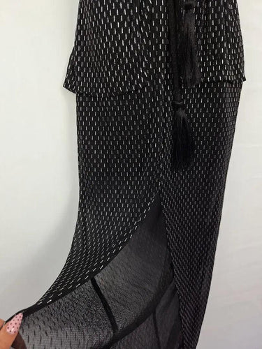 Premonition Silver Lining Evening Maxi Dress Size 10 by SwapUp-Online Second Hand Store-Online Thrift Store