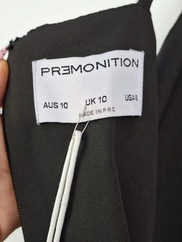 Premonition Silver Lining Evening Maxi Dress Size 10 by SwapUp-Online Second Hand Store-Online Thrift Store