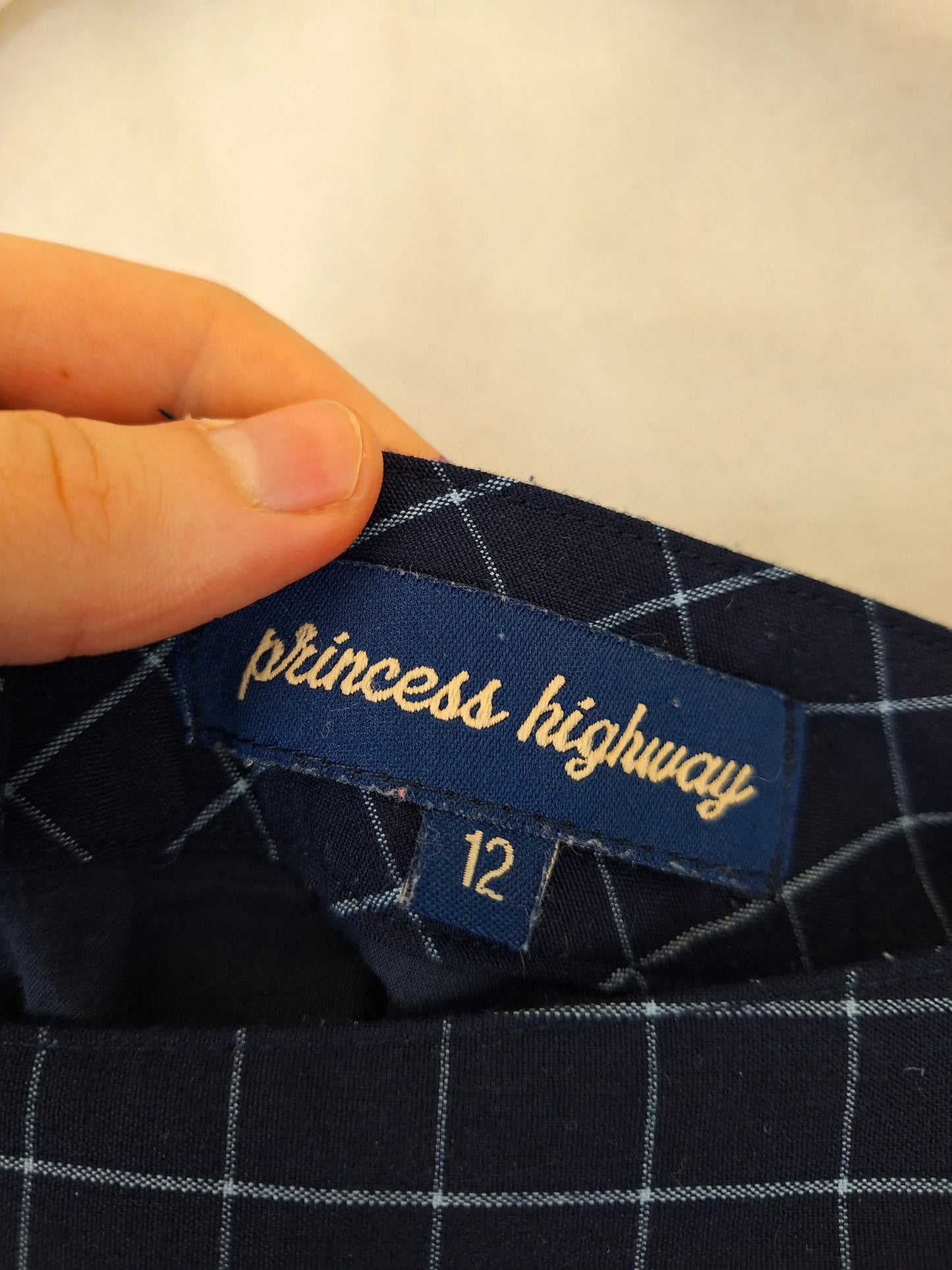 Princess Highway A Line Preppy Mini  Skirt Size 12 by SwapUp-Online Second Hand Store-Online Thrift Store
