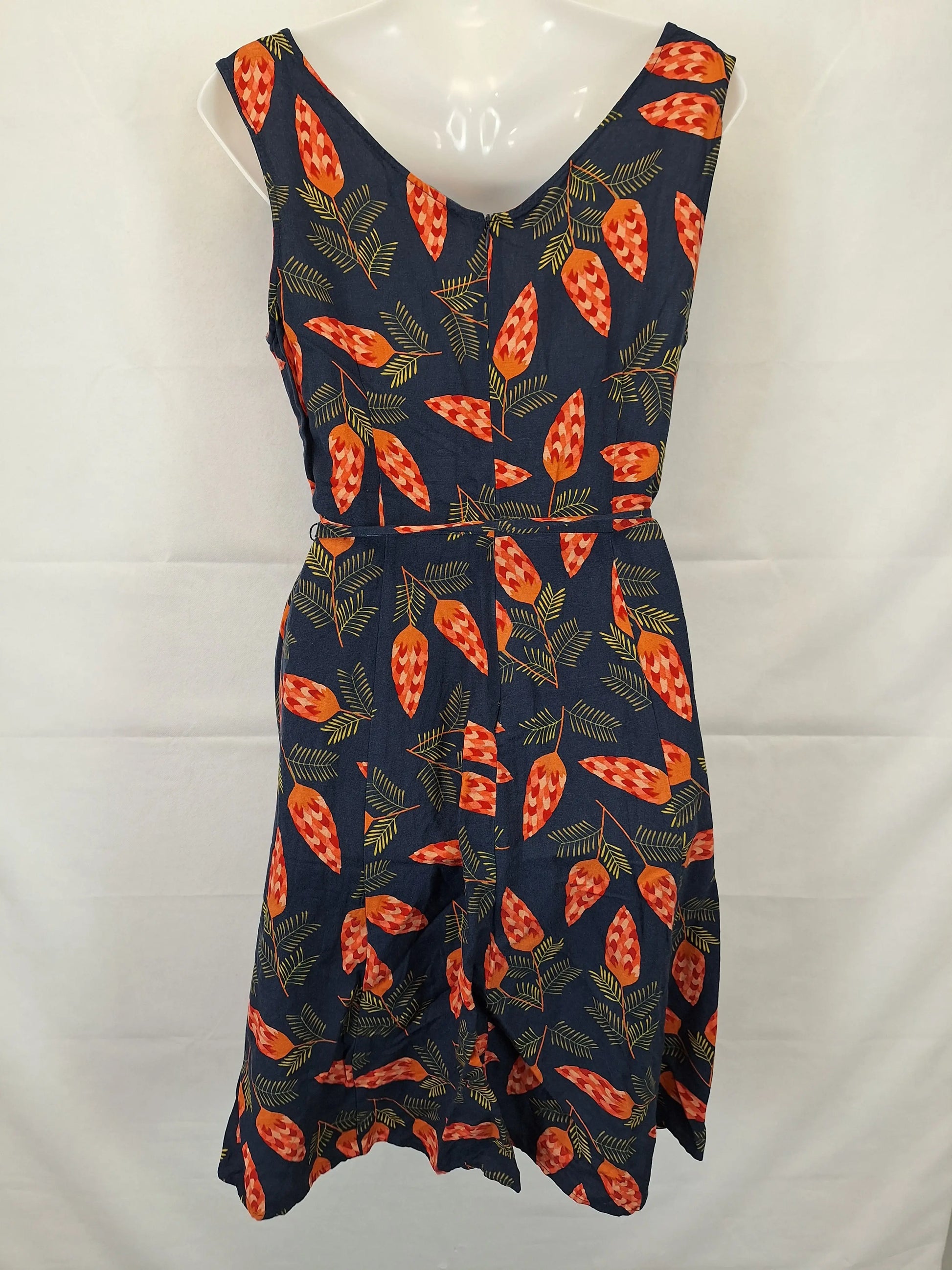 Princess Highway A-line Floral Summer Midi Dress Size 12 by SwapUp-Online Second Hand Store-Online Thrift Store