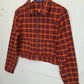 Princess Highway Chloe Check Ginger Jacket Size 10 by SwapUp-Online Second Hand Store-Online Thrift Store
