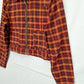 Princess Highway Chloe Check Ginger Jacket Size 10 by SwapUp-Online Second Hand Store-Online Thrift Store