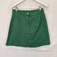 Princess Highway Contrast Stitch Emerald Mini Skirt Size 12 by SwapUp-Online Second Hand Store-Online Thrift Store