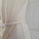 Princess Highway Ivory Ruffled Shirt Style Midi Dress Size 8 by SwapUp-Online Second Hand Store-Online Thrift Store