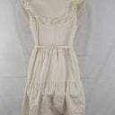 Princess Highway Ivory Ruffled Shirt Style Midi Dress Size 8 by SwapUp-Online Second Hand Store-Online Thrift Store
