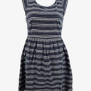 Princess Highway Navy Striped Cap Sleeve Mini Dress Size 12 by SwapUp-Online Second Hand Store-Online Thrift Store