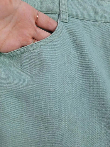 Princess Highway Sage Light Denim Shorts Size 10 by SwapUp-Online Second Hand Store-Online Thrift Store