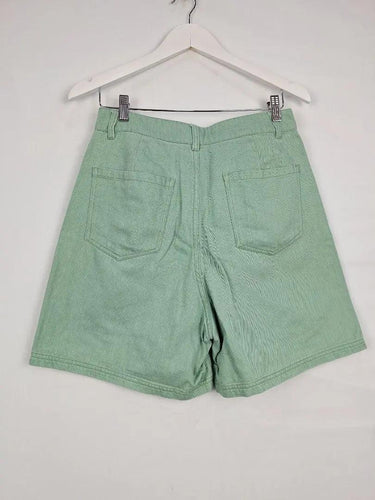 Princess Highway Sage Light Denim Shorts Size 10 by SwapUp-Online Second Hand Store-Online Thrift Store