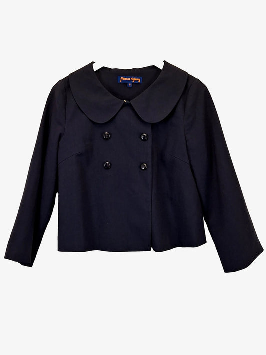 Princess Highway Stylish Peter Pan Collar Jacket Size 10 by SwapUp-Online Second Hand Store-Online Thrift Store