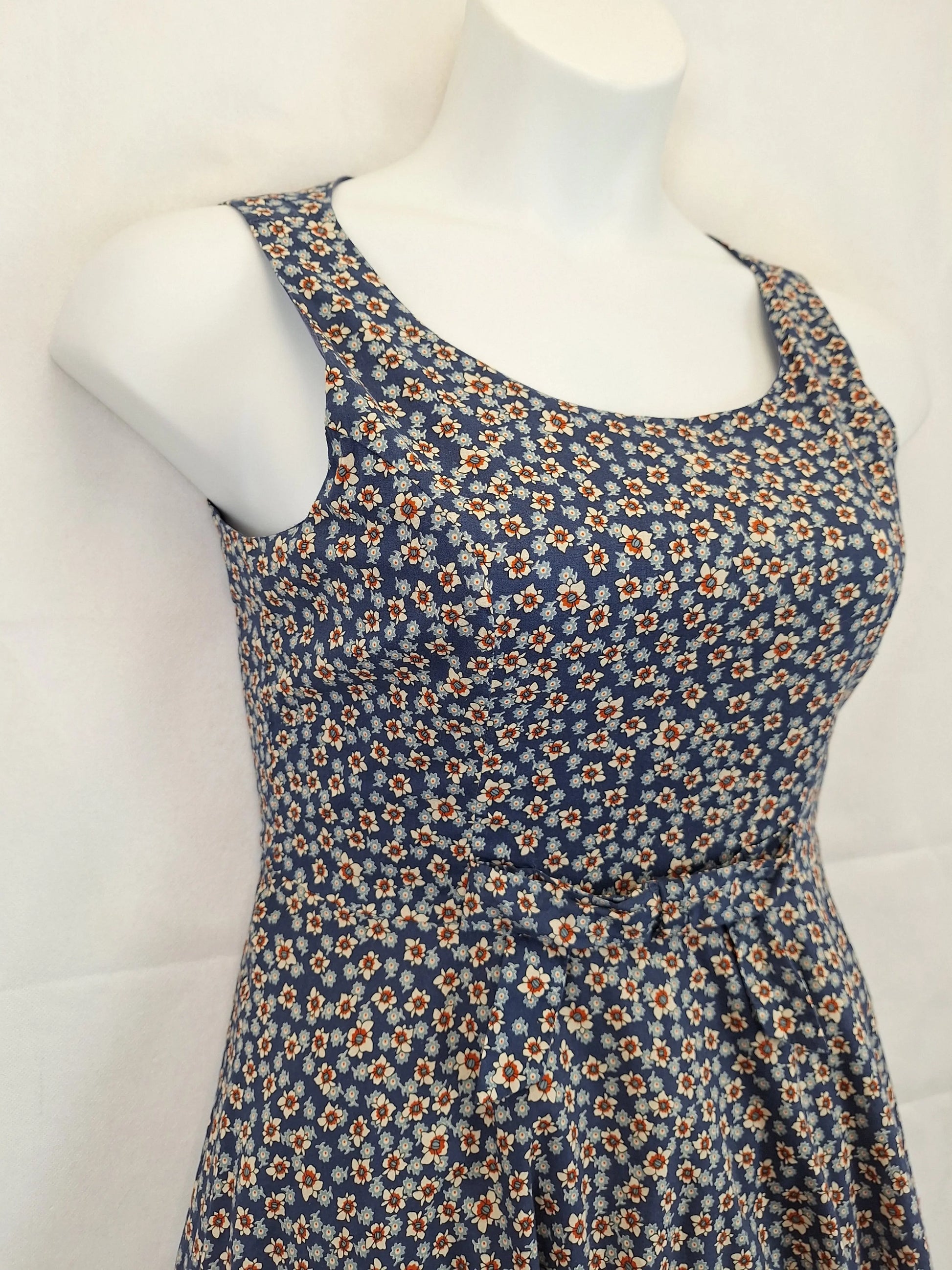 Princess Highway Vintage Floral A Line Mini Dress Size 12 by SwapUp-Online Second Hand Store-Online Thrift Store