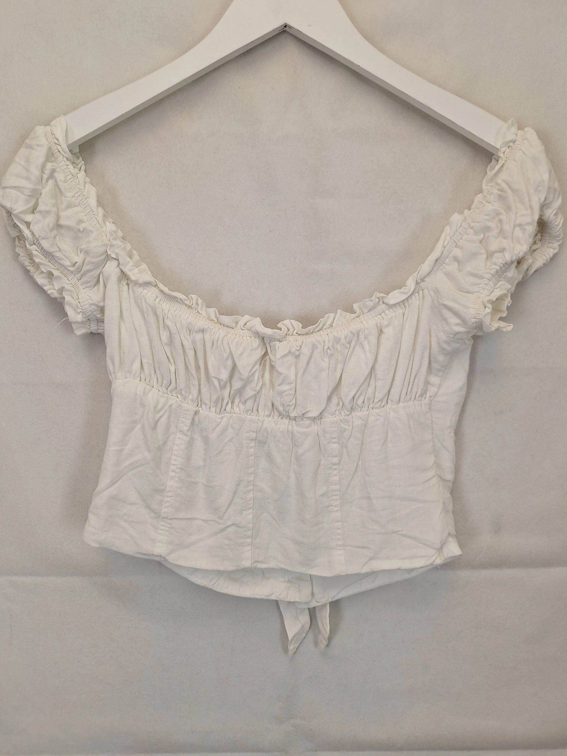 Princess Polly Button Up Corset  Top Size 10 by SwapUp-Online Second Hand Store-Online Thrift Store