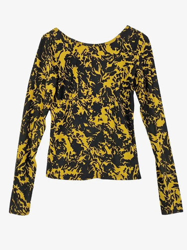 Prozena Schouler Autumnal Scoop Back Top Size M by SwapUp-Online Second Hand Store-Online Thrift Store