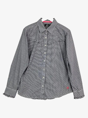 Pure Western Checked Press Stud Western Shirt Size 14 by SwapUp-Online Second Hand Store-Online Thrift Store