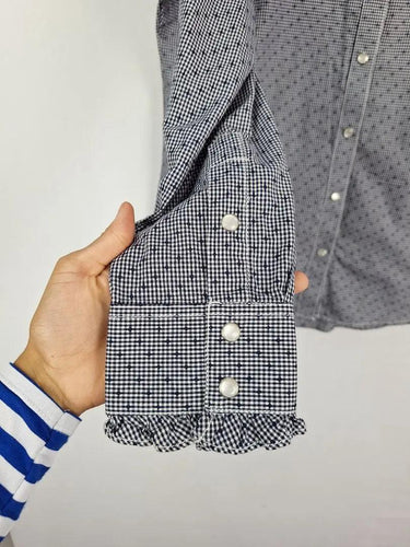 Pure Western Checked Press Stud Western Shirt Size 14 by SwapUp-Online Second Hand Store-Online Thrift Store