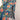 Queen Of Everything Teal Floral Shirt Midi Dress Size 12 by SwapUp-Online Second Hand Store-Online Thrift Store
