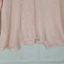 RC & Co Baby Pink Metallic Split Back Top Size S by SwapUp-Online Second Hand Store-Online Thrift Store