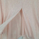 RC & Co Baby Pink Metallic Split Back Top Size S by SwapUp-Online Second Hand Store-Online Thrift Store