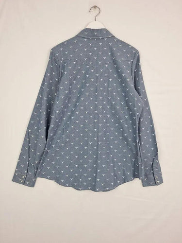 ROPER Chambray Western Style Shirt Size XL by SwapUp-Online Second Hand Store-Online Thrift Store